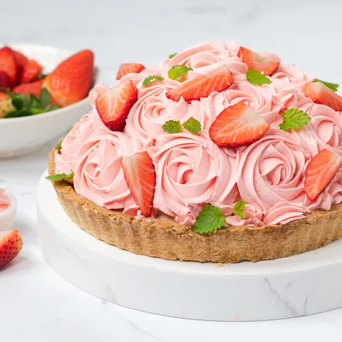 Parfe tart s jagodama