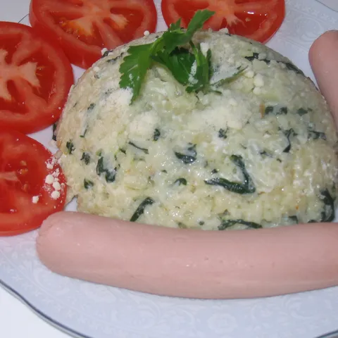 Riža sa blitvom