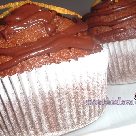 Funky choco muffins