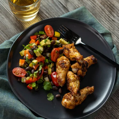 BBQ pileća krilca s grilla