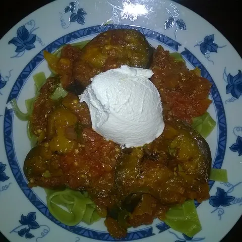 Plavi patlidzan na italijanski način