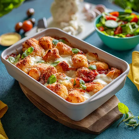 Zapečena cvjetača à la parmigiana