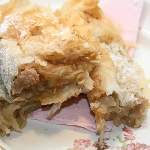 Moja pita sa jabukama i plazma keksom