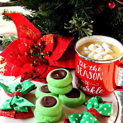 Chocolate-Mint cookies...