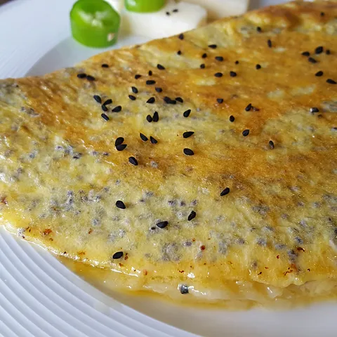 Chia omlet sa sirom