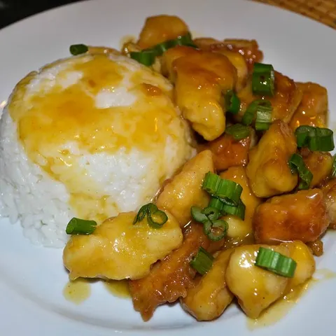 Orange Chicken, "Chinese Inspired"