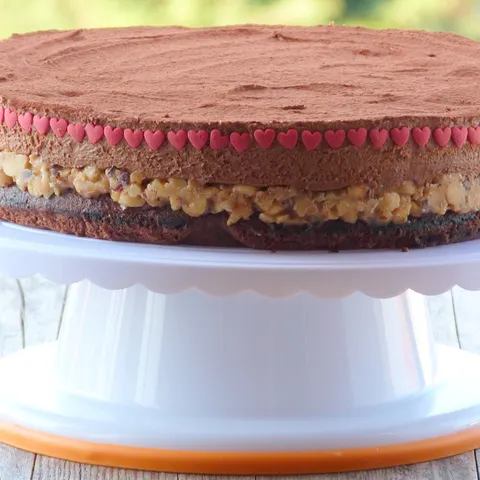 Karamel mousse torta