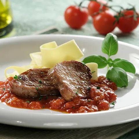 Flambirani medaljoni na mediteranski način