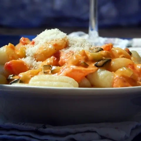 Tjestenina sa tikvicama i parmezanom