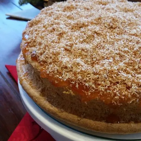 Kolac sa kokosom i pudingom