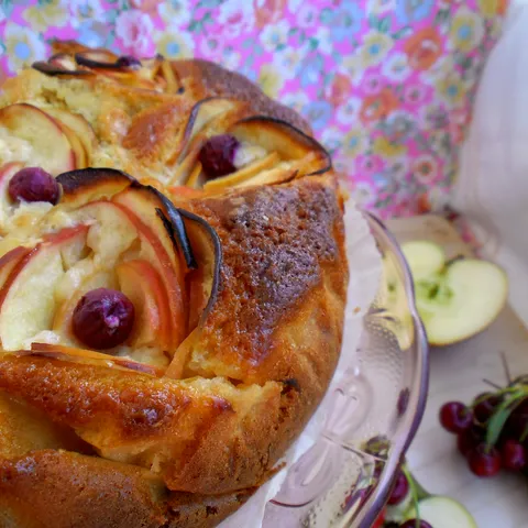 Torta di mele con rose(torta sa ružicama od jabuka)
