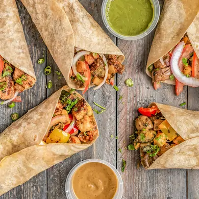 Tortilje s piletinom i povrćem
