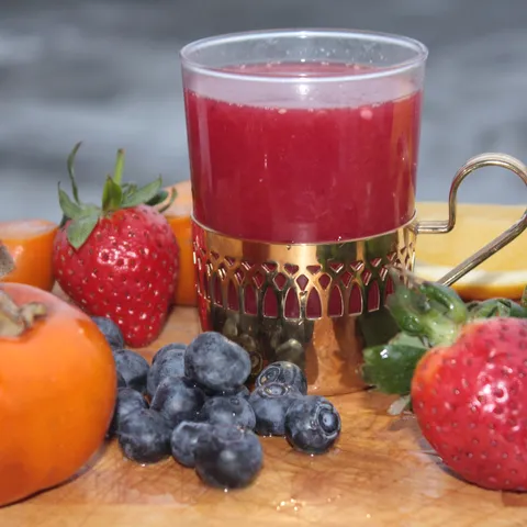 Juice od crvene narance
