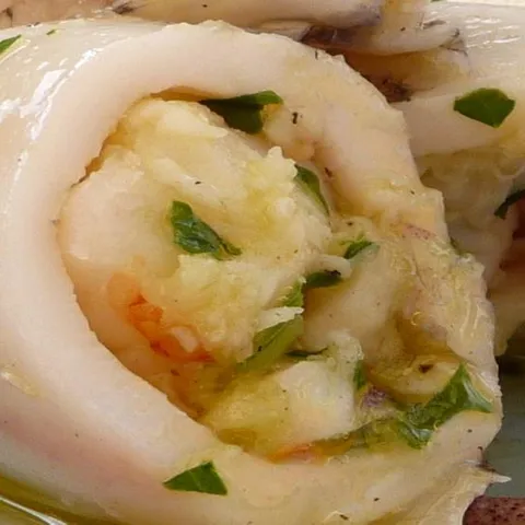 Lignje Punjene Kozicama