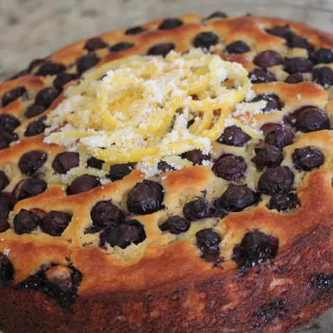 Ricotta cheesecake sa borovnicama i limunom