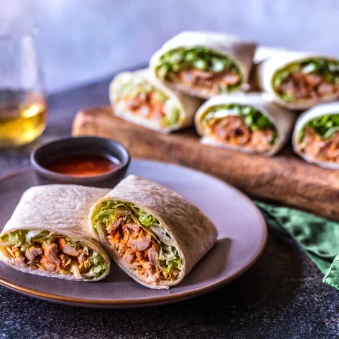 Pikantni pureći wrap