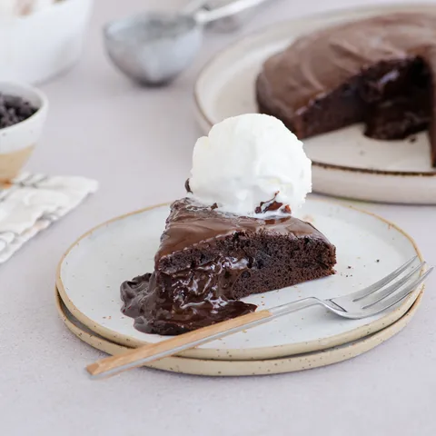 Lava cake sa sladoledom
