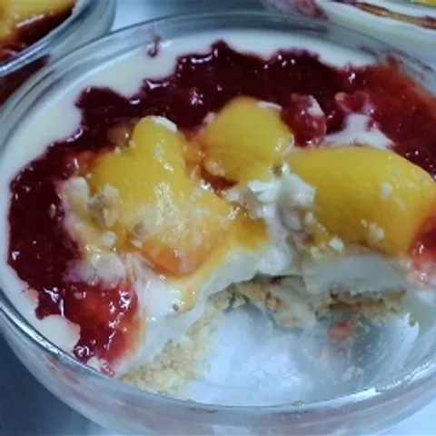 Tropski zalazak sunca/ Tropical sunset - creamy cake