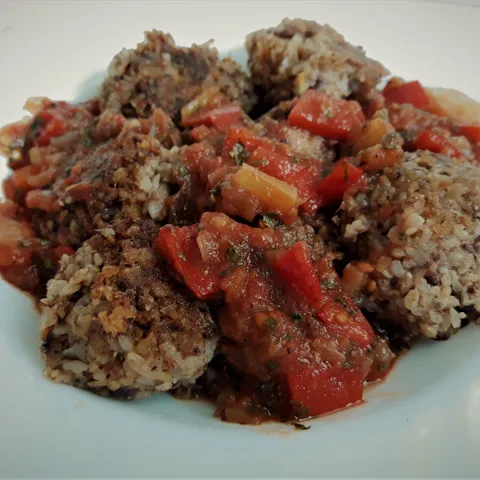Veganske ćufte od heljde (»neatballs«)