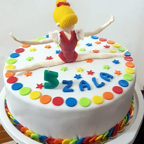 Gimnastičarka torta
