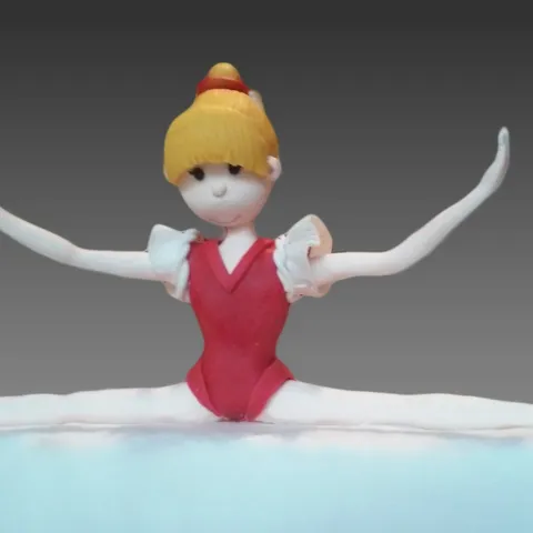 Torta gimnastičarka