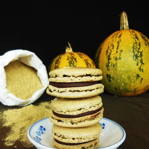 Macarons od bučinih koštica