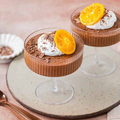 Čokoladni mousse s mandarinama