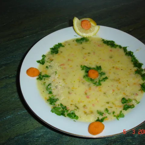 Riblja corba od oslica i krakova raka (surimi)