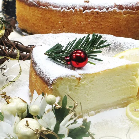X-MAS Lemon cheese cake
