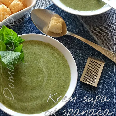 Krem-supa (juha) od spanaća