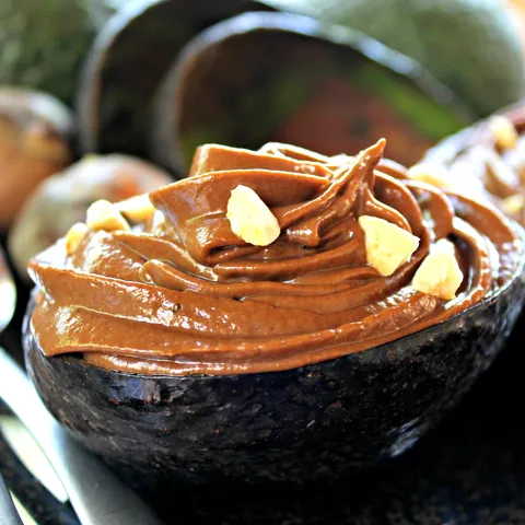 Avocado Chocolate P&B Jelly pudding...