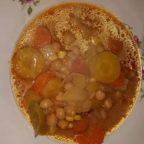 Varivo od slanutka I kukuruza. .naravno gluten free
