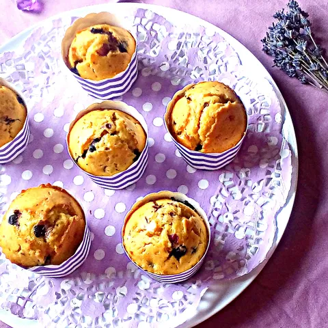 Muffini sa borovnicama i naranđom