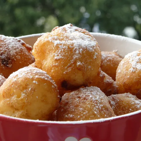 Fritule sa sirom i pire krumpirom
