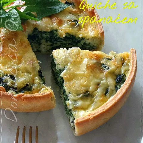 Quiche sa spanaćem