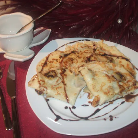 Palacinci sa bananom i cokoladom