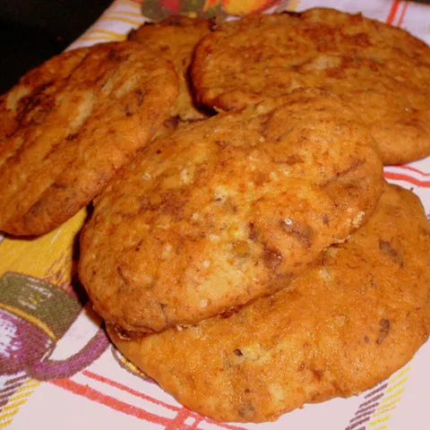 Banana chocolate chip cookies