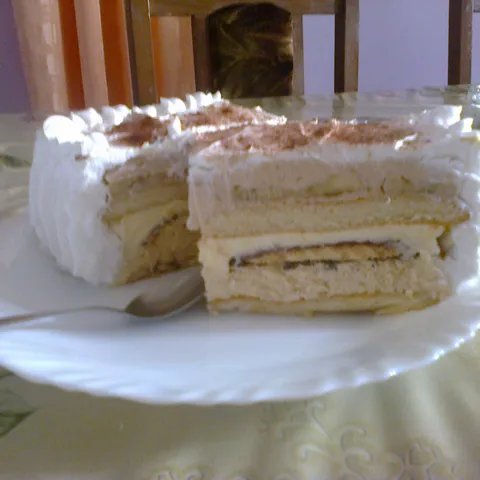 Krem-banana torta