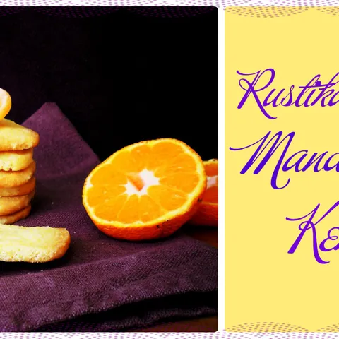rustikalni mandarina keksi