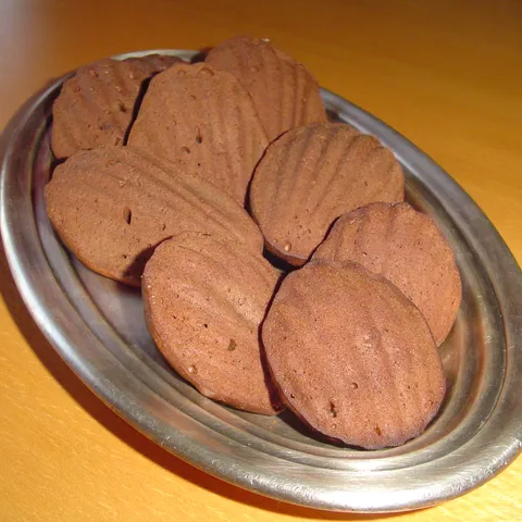 Madeleines au chocolat