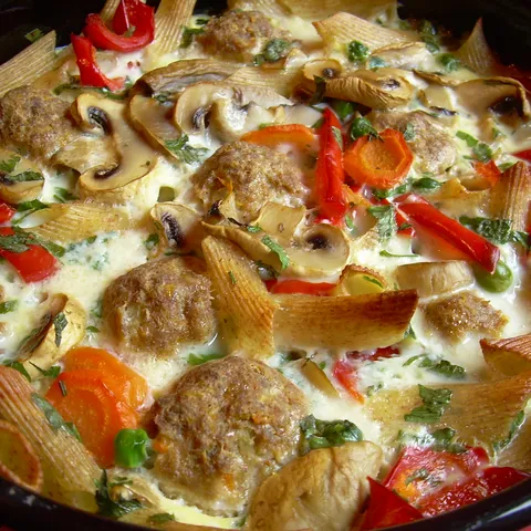 zapecene makarone sa cufticama