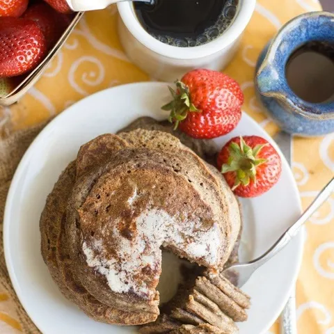Veganske heljdine palačinke