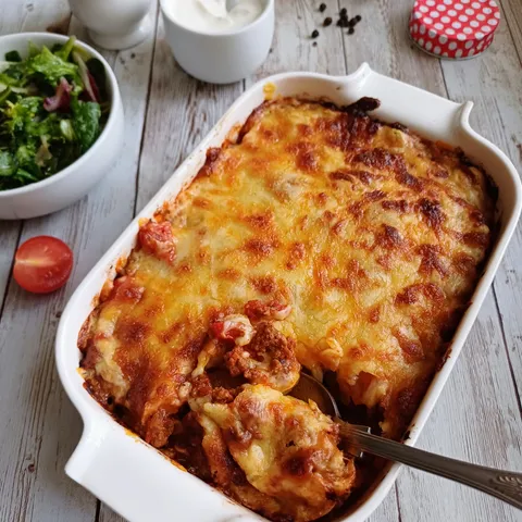 cheesy taco bake
