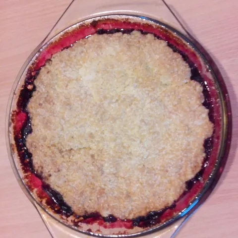 Crumble sa visnjama