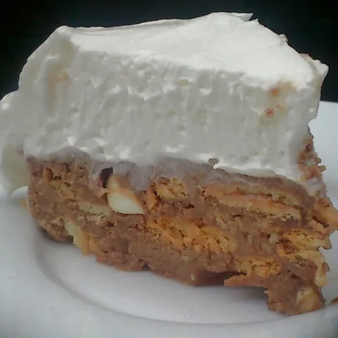 Keks-puding desert
