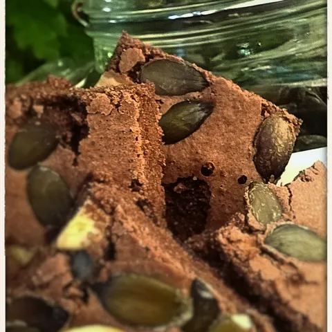 Brownies s čokoladom i sjemenkama bundeve