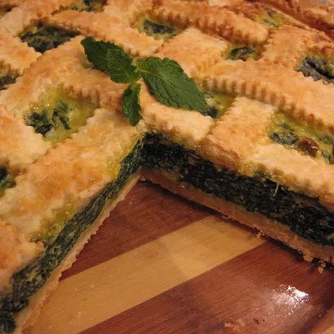 Tart sa spinatom i mentom