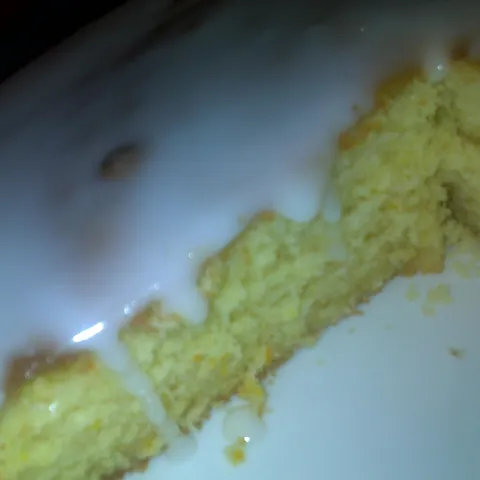 orange torta sa lemon icing