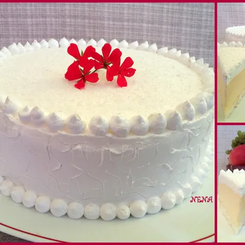 Torta od kokosa i vanile