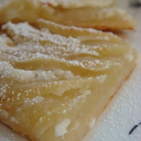 Tarte fine aux pommes